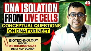 DNA Isolation from Banana Experiment  Biotechnology Conceptual Question by Nomesh Sir [upl. by Denis]