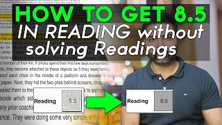 IELTS READING SECRET  How to Get 85 In Reading Without solving readings [upl. by Schulman]