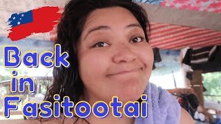 Day 3 in Samoa 🇼🇸  Outside Shower  Family Time in Fasitootai  Apia markets  Seafood shack [upl. by Rubel]