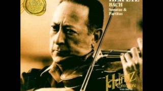 Jasha Heifetz Bach Partita D Minor Chaconne [upl. by Lyret]