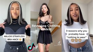 TIKTOK FASHION HACKS COMPILATION [upl. by Sidnarb884]