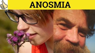 🔵 Anosmia  Anosmia Meaning  Anosmia Examples  Medical English [upl. by Arahsat100]