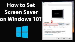 How to Set Screen Saver on Windows 10 [upl. by Laro]