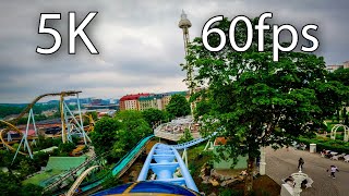 Luna front seat onride 5K POV 60fps Liseberg [upl. by Dwinnell]