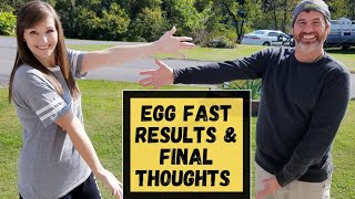 Egg Fast Results amp Thoughts [upl. by Gyasi]