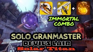 Tommys Matchbook  Loreley  Solo GM Devils Lair on Solar Titan  Destiny2 Lightfall [upl. by Ahsekal585]