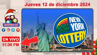 New York Lottery en vivo │Jueves 12 de diciembre 2024  1130 PM loteriasdominicanas [upl. by Otte]