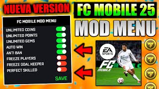 Fc mobile 25 Mod Menu Monedas y Puntos FC INFINITOS Mod Menu FC Mobile  FC Mobile [upl. by Oiramd152]