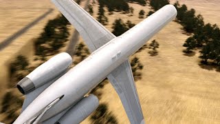 Spanair Flight 5022  Crash Animation [upl. by Imled]