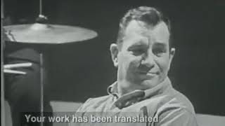 Jack Kerouac Interview with Radio Canada 1967 French with English subtitles [upl. by Leibman]