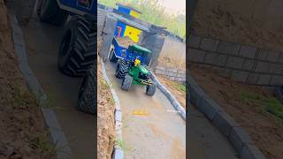 John Deere 💪power with dumper trolley 😱😱 [upl. by Nevsa]