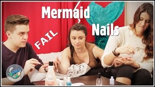 Life as a Mermaid ▷ Mermaid tries to do her nails FAIL [upl. by Erwin]