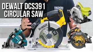 Good 18v Circular Saw with a LOUSY Dust Port  Dewalt 18v Circular Saw DCS391 [upl. by Antoni880]