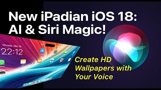 iPadian iOS 18  Siri Pro Demo 1 [upl. by Ajiam779]