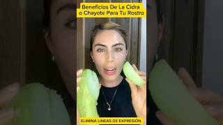 Beneficios Del Chayote Para Eliminar Arrugas y Manchas skincare piel pielhermosa pielseca tips [upl. by Ymor396]