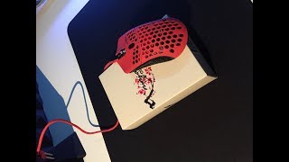 UNBOXING FINALMOUSE AIR58 NINJA  game hand cam [upl. by Anelyak441]