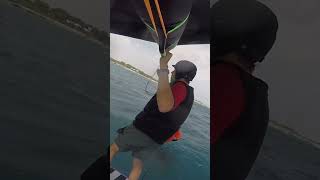 Downwind in wingfoil salento otranto surf gopro [upl. by Jamnis]