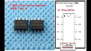 How to repair USB MP3 Player  SMD IC 8002A  Replacement Procedure  Technologist TV  Repair WaLay [upl. by Aiblis359]