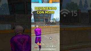 M500 👹 freefire freefireshorts shortsvideo [upl. by Ahsimak484]