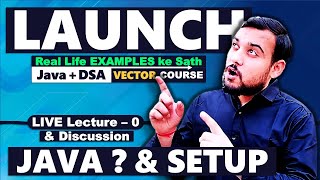 Introduction of JAVA  LECTURE  O  JAVA DSA Vector Course 🔥 [upl. by Simons]