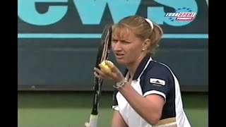 Steffi Graf vs Chanda Rubin Indian Wells 1999 SF [upl. by Olnay]