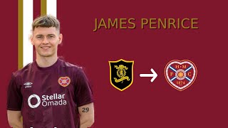 James Penrice  Welcome To Heart Of Midlothian FC [upl. by Eberle]