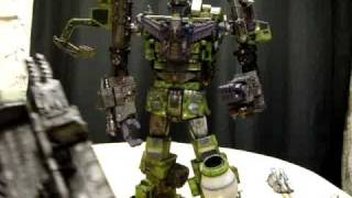 CUSTOM G1 DEVASTATOR Part 3 EmGos Transformers Reviews N Stuff [upl. by Sewell]