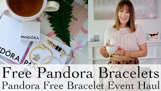 Pandora Haul Free Bracelet Event  New in my Pandora Collection [upl. by Aibar]