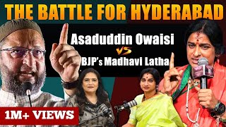 EP149  BJP’s Madhavi Latha on Hyderabad Politics Asaduddin Owaisi Religion and Triple Talaq [upl. by Malloch]