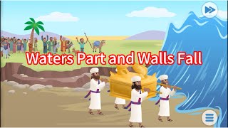 Waters Part and Walls Fall  Bible for Kids [upl. by Alysa]