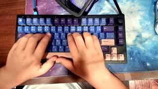 Keychron V1 with gateron milky yellows prelubed [upl. by Wesla]