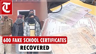 Jalandhar Commissionerate Police busts gang involved in 600 fake CBSE and open school certificates [upl. by Oznecniv]