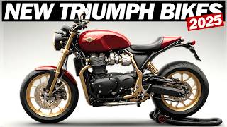 Top 8 Best New Triumph Motorcycles For 2025 [upl. by Anwahsad]