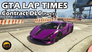 Fastest Contract DLC Cars Ignus Buffalo amp More GTA 5 Best Fully Upgraded Cars Lap Time Countdown [upl. by Nyleda]