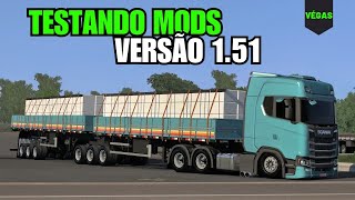 ETS2 151oficial  Testando mods na versão 151 oficial do ets2 [upl. by Gasperoni]