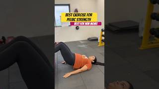 pelvic strengthening exercises for newmoms weightloss pelvis slimtofit newmom youtuber slim [upl. by Giorgi]