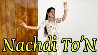 Nachdi Ton  Punjabi Dance  Dance Cover  Seema Rathore [upl. by Attaynik]