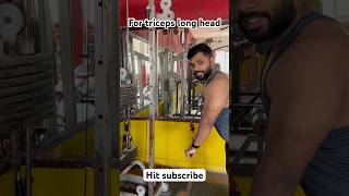 Triceps workout  triceps pushdown tricep triceps tricepsworkout reels viralvideo shorts [upl. by Constantia]