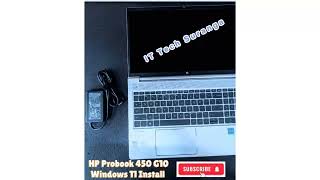 How to Install Windows 11 to Probook 450 G10 windows hp configuration windows11 probook [upl. by Winters]