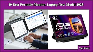 ✅ 10 Best Portable Monitor Laptop New Model 2025 [upl. by Amyaj]