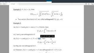 Math 421 Section 82 Orthogonal Functions and Least Squares Approximation [upl. by Yona388]