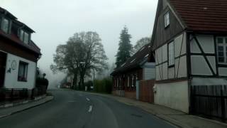 Fahrt von Tanne nach Elbingerode Harz [upl. by Yetta751]