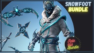 Snowfoot Bundle Fortnite [upl. by Anekahs]