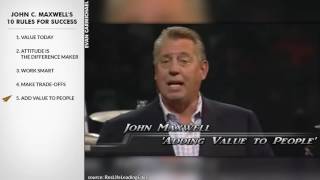 John C Maxwells Top 10 Rules For Success I JohnCMaxwell [upl. by Llenoj]