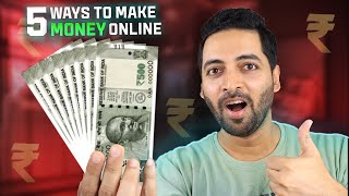 Top 5 Ways To Earn Money Online From Smartphone 202324 [upl. by Recha]