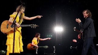 Taylor swift performs ivy with Aaron Dessner at The Eras Tour Cincinnati Ohio Night 2 [upl. by Einner]