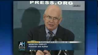 Tarpleys 2013 CSPAN Lecture on Russian Fleets of 1863 [upl. by Edurtreg812]