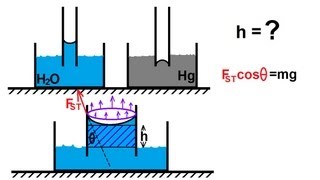 Physics 331 Surface Tension 5 of 12 What Causes Capillary Action [upl. by Harmon]