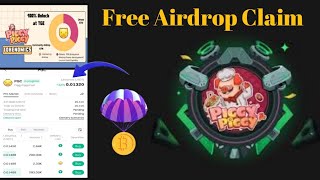 Piggy Piggy Game Free Telegram Airdrop Claim  Piggy Piggy Premarket bitgit [upl. by Fadas]