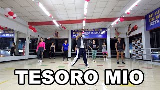 Tesoro Mio  Olga Tañón  Coreografia Christian Suarez  CoreografiasGym [upl. by Lednew]